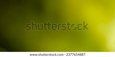 Yellow ,green and dark green color blurred background for wallpaper and smooth banner template. 