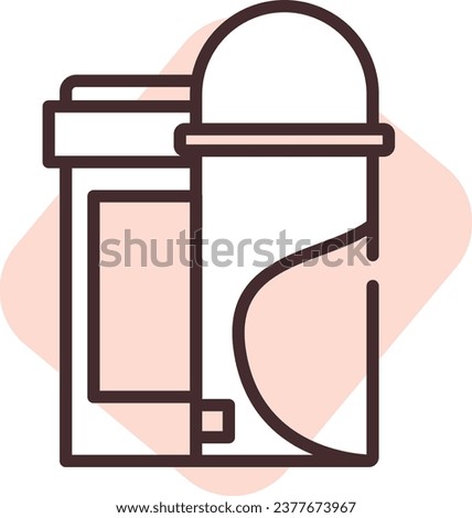 Electronics wax maker, illustration or icon, vector on white background.