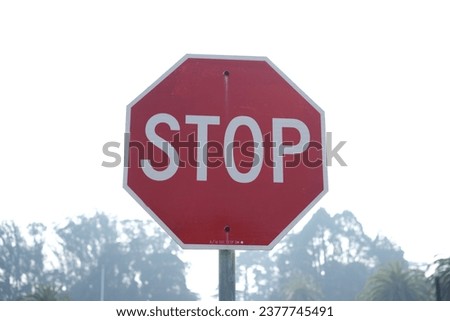 Stop sign in San Francisco