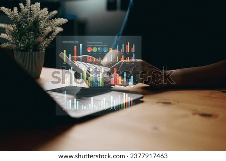 The dashboard provides a user-friendly interface for monitoring various aspects of your business. Data analysis can provide valuable insights into consumer behavior and preferences. Royalty-Free Stock Photo #2377917463