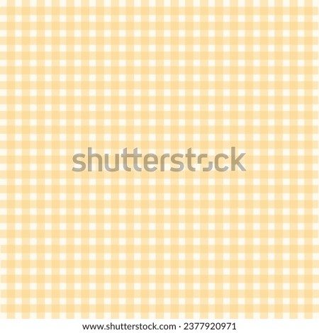 Vector vichy background. yellow classic vichy style. Royalty-Free Stock Photo #2377920971
