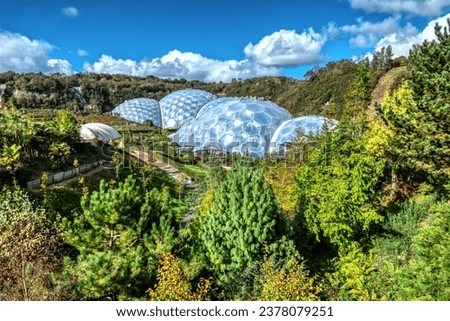The Eden Project Biomes, Cornwall, UK Royalty-Free Stock Photo #2378079251
