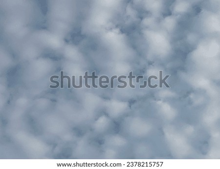 Picture of a sky full of clouds