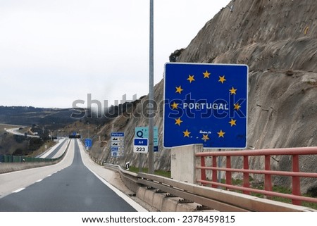 Border between Portugal and Spain