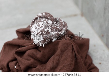 white tissue residue on washed clothes Royalty-Free Stock Photo #2378463511