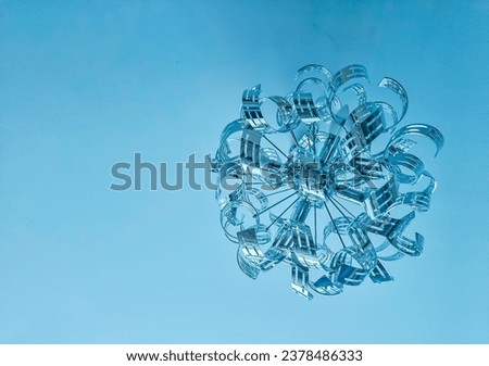 Light blue abstract with copy space