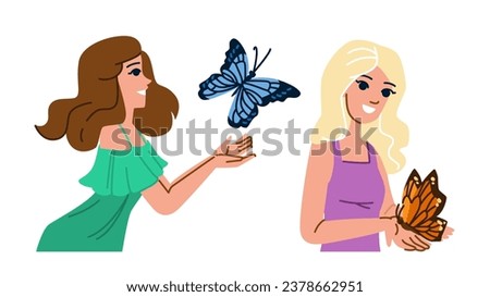 beautiful woman butterfly vector. insect female, beauty love, nature face beautiful woman butterfly character. people flat cartoon illustration