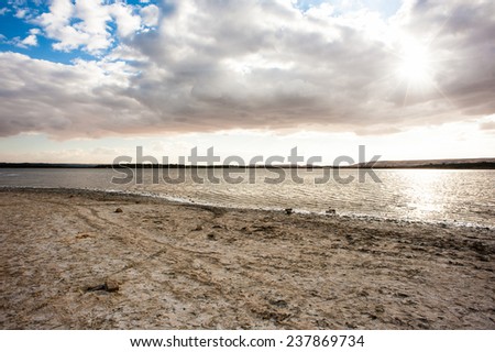 Lake in the Bahariya Oasis in EGypt