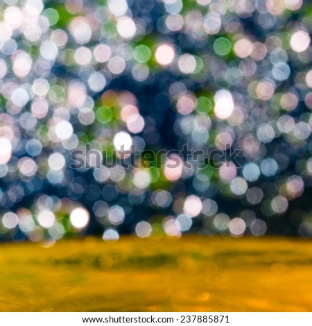 Colorful, elegant abstract background with bokeh lights. Can be used as Christmas background 