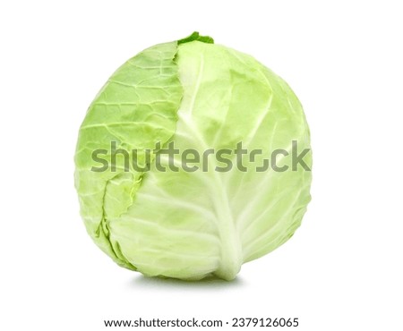 cabbage isolated on white background Royalty-Free Stock Photo #2379126065