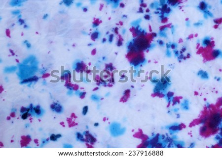 colorful tie dyed fabric background 
