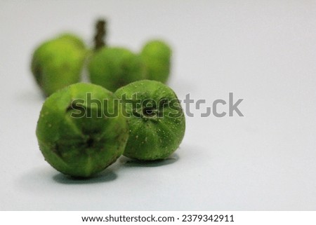 wild figs Yummy green Make it as an appetizer, put it in food, eat it raw and make it into vegetables.