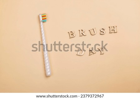 World Tooth Brush Day - 1st November background