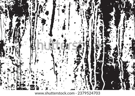 black dirty stained grungy texture on white background