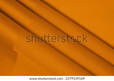 Yellow silk fabric. 100 pure yellow silk fabric High quality dark amber colored silk satin Ideal for use in decor projects