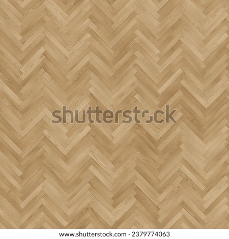 Herringbone wooden floor, seamless floor structure