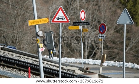 Swiss road signs as you have never seen before...