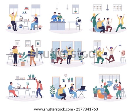 Break room vector illustration. Experience calmness quiet room and find comfort Resting in restful space brings sense peace and tranquility Enjoy break in relaxed and comfortable room