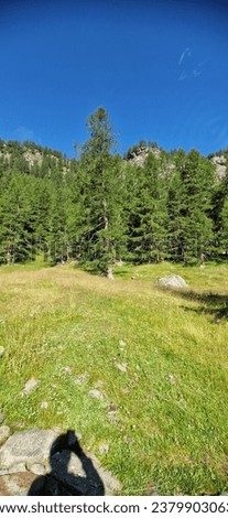 Walking to the Dorigoni refuge in the Italian Alps