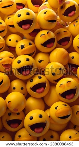 Smily face Emoji photo scenario  Royalty-Free Stock Photo #2380088463