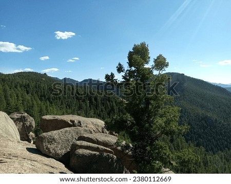 Beautiful Pike National Forest Colorado  Royalty-Free Stock Photo #2380112669