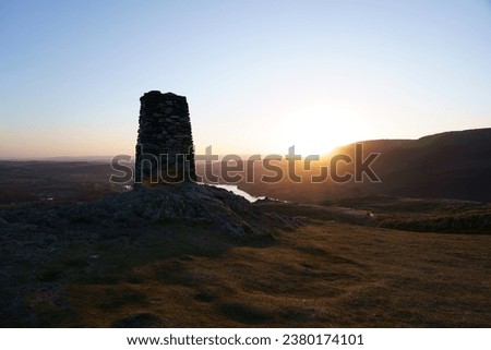 Sunrise from Hallin Fell near Ullswater, Lake District, UK Royalty-Free Stock Photo #2380174101