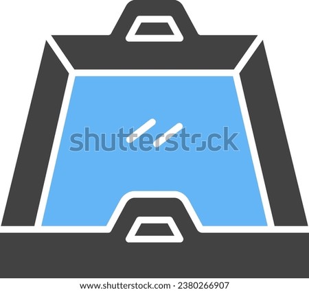 Food Tray icon vector image. Suitable for mobile application web application and print media.