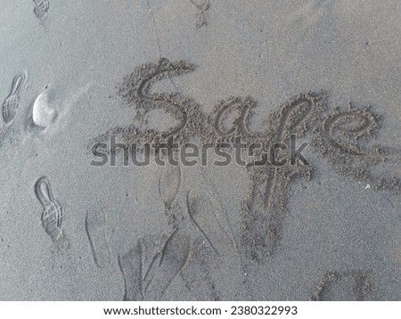 beach, sand, words, letters, outdoor, outside