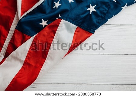 A digital composite of the Veterans Day flag, symbolizing American pride, freedom, and patriotic honor.