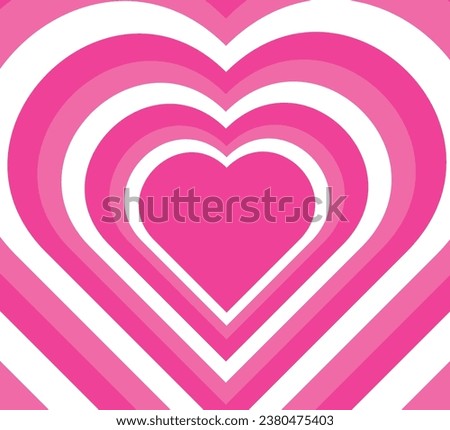 Wonderful cute backgrounds. Love concept. Happy Valentine's Day card. Cool pattern and texture in a trendy retro 60s 70s cartoon style.	