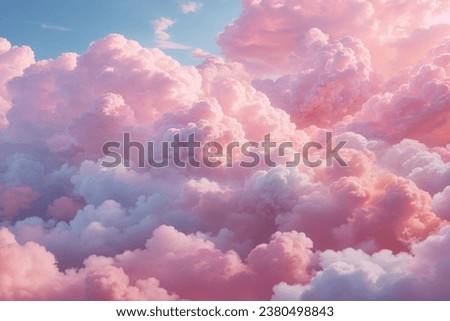 Pastel Clouds Background,Pastel Background, Clouds Background Royalty-Free Stock Photo #2380498843