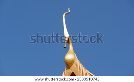 gorgeous roof in thai temples Royalty-Free Stock Photo #2380510745