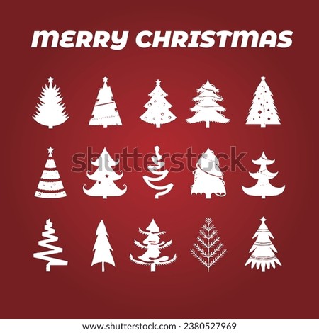 Merry Christmas vector elements collection