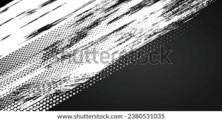 Scratched Grunge Urban Background Texture Vector. Dust Overlay Distress Grainy Grungy Effect. Distressed Backdrop Vector Illustration. Isolated Black on White Background