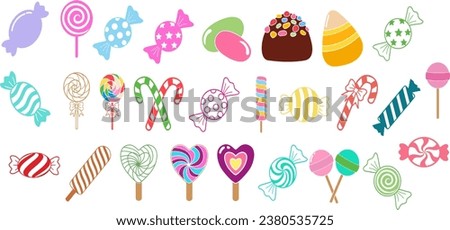 Candy Vector For Print, Candy Clipart, Candy vector Illustration Royalty-Free Stock Photo #2380535725