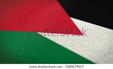 Flag of Palestine. Palestinian flag of background. flag symbols of Palestine.
