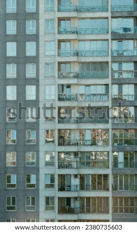 Windows of Apartments in a tower or skyscraper