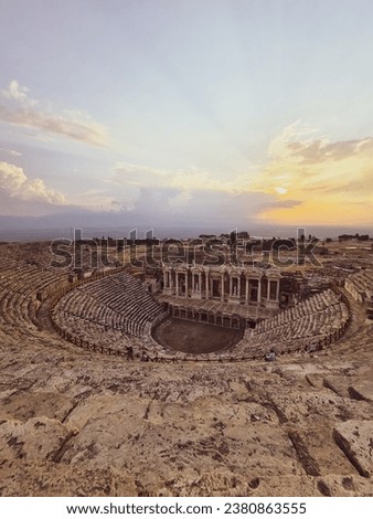 The Ancient Of Theatre Ephesus - Turkey Royalty-Free Stock Photo #2380863555