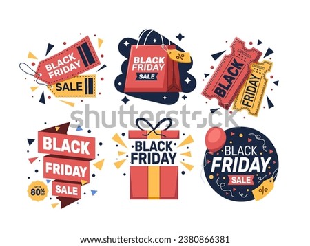 Black Friday sale clip art collection with Versatile, stylish elements for engaging marketing and promotional graphics, showcasing limited-time offers and discount
ideal for promotion, banner, etc