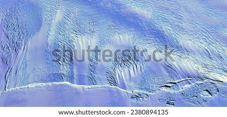 the signature of the wind, abstract photographs of the frozen regions of the earth from the air, abstract naturalism.