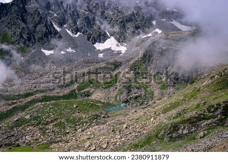 Landscapes of Kashmir Valley, India, captured during Kashmir Great Lakes trek.