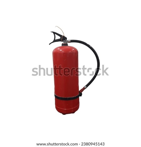 Fire extinguisher isolated on white background 