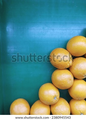 Refreshing citrus for sunny weather