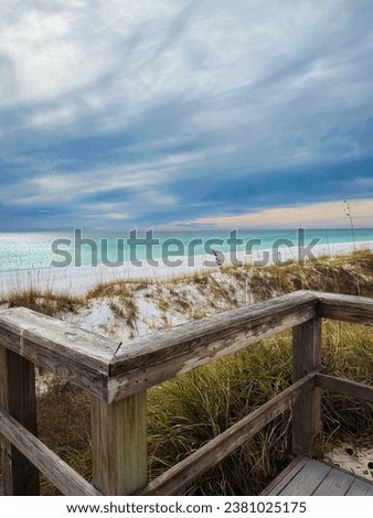 January at the beach in Destin, Florida Royalty-Free Stock Photo #2381025175
