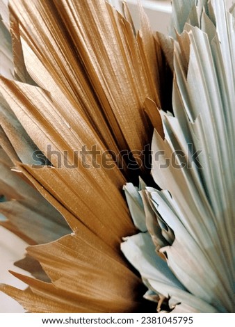 Beige leaf patterned background design space

