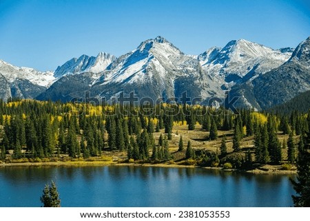 Colorado Rocky Mountains in the Fall Royalty-Free Stock Photo #2381053553