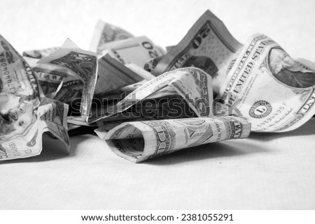 American Money. Cash. Money. Pile of Money. Pile with American one hundred dollar bills. Isolated on white. Dollar sign. American. Cash background. Us Money. Cash is king. Cold Hard Cash. Big Bucks.