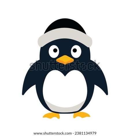 cute and adorable penguin vector illustration