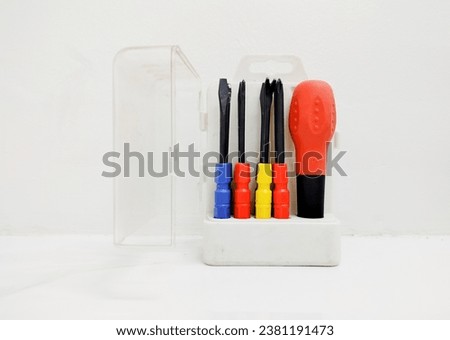 screwdriver set in the box
