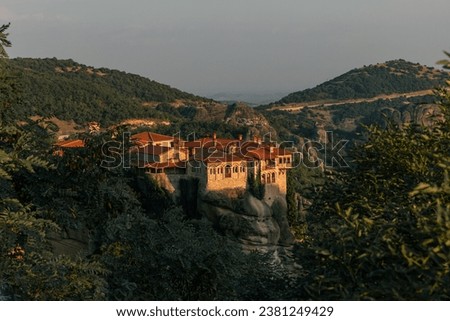 Monasteries in Meteora, Kalambaka, Greece.